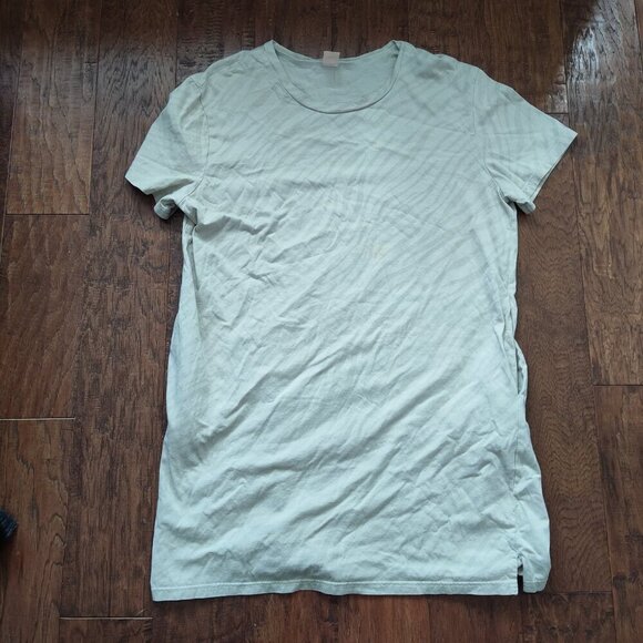 SMASH + TESS Sahara Tiger Everyday T-Shirt Dress L Made In Canada S+T - Picture 8 of 10